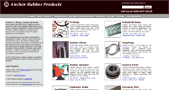 Desktop Screenshot of anchorrubber.com